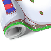 雪だるまファミリー –  ラッピングペーパー (ロールコーナー)