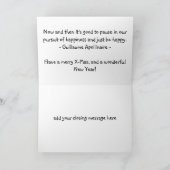 雪だるまファミリ シーズンカード (内部)