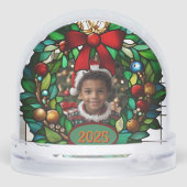 雪だるまフェイク系ステンドグラス (裏面)