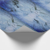 雪だるまフォト光沢ラッピング紙 ラッピングペーパー (角)