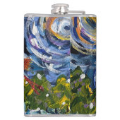 雪だるまフラスコ フラスク (裏面)