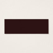 雪だるまブックマーク (裏面)