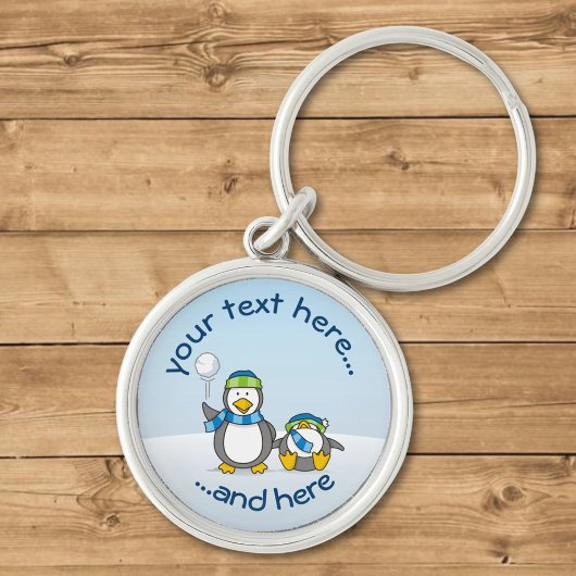 雪だるまペンギン キーホルダー