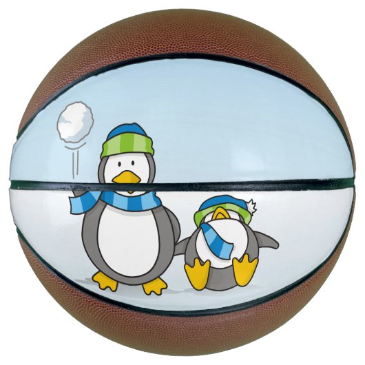 雪だるまペンギン バスケットボール (正面)