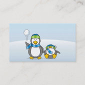 雪だるまペンギン 名刺 (裏面)