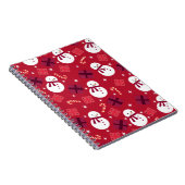 雪だるまホリデークリスマス ノートブック (右側)