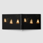 雪だるまホリデーライトディスプレイ ゲストブック (全面)