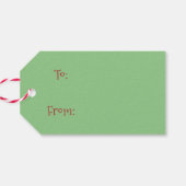 雪だるまボディガード、クリスマス(鳥)ショウジョウコウカンチョウレッドバード ギフトタグ (裏面横)