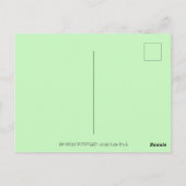 雪だるまボディガード、クリスマス(鳥)ショウジョウコウカンチョウレッドバード ポストカード (裏面)