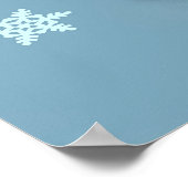 雪だるまポスター ポスター (角)