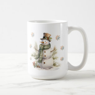雪だるまマググ コーヒーマグカップ