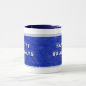 雪だるまマグブルー マグカップ (中央)