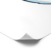 雪だるまマットポスター ポスター (角)