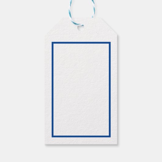 雪だるまメリークリスマス ギフトタグ (裏面)