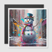 雪だるまメリー予定表 (正面/裏面)