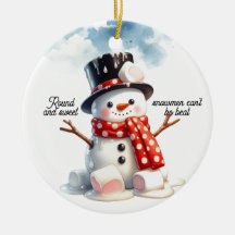 雪だるまラウンドアンドスウィート