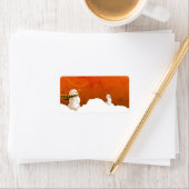 雪だるまラベル ラベル (インサイチュ)