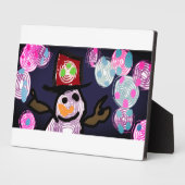 雪だるまラヴィ フォトプラーク (側面)