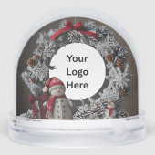 雪だるまリースお客様への感謝ギフト (裏面)