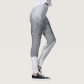 雪だるまレギンスウィンターランドスケープレギンス レギンス (右)