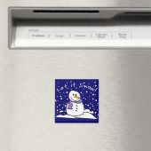 雪だるまレット雪磁石 マグネット (インサイチュ (食洗機))