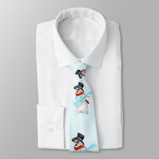 雪だるまロックネックタイ ネクタイ (タイ)