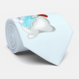 雪だるまロックネックタイ ネクタイ