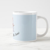 雪だるま主題 ジャンボコーヒーマグカップ (右)