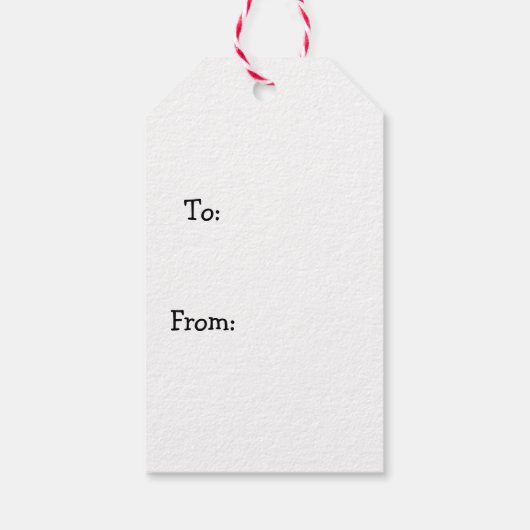 雪だるま付きツリーギフトラベル ギフトタグ (裏面)