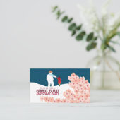 雪だるま付き散歩、クリスマスパーティーチケット エンクロージャーカード (スタンド正面)