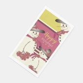 雪だるま付ストライプき (コーナー)