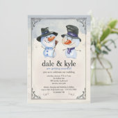 雪だるま仲間の招待状 招待状 (スタンド正面)