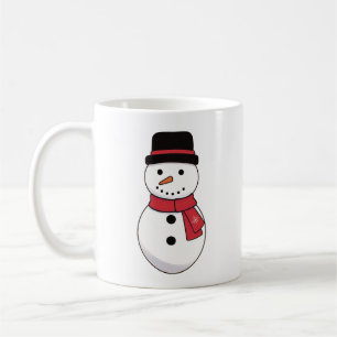 雪だるま休日 コーヒーマグカップ