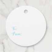 雪だるま休日 フェイバータグ (裏面)