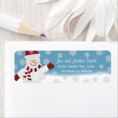 雪だるま住所 シール (インサイチュ)