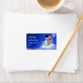 雪だるま住所 シール (インサイチュ)