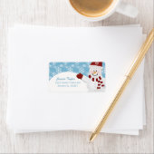 雪だるま住所 シール (インサイチュ)