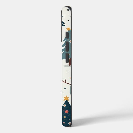 雪だるま冬のiPhoneケース Case-Mate iPhoneケース (裏面 / 左)