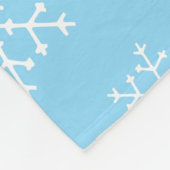 雪だるま冬/クリスマスフリースブランケット フリースブランケット (角)