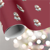 雪だるま包装紙 ラッピングペーパー