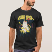 雪だるま化日本の物 Tシャツ (正面)