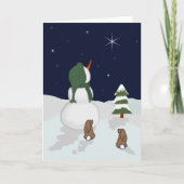 雪だるま君の記憶カードは知ってる シーズンカード (正面)