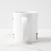 雪だるま喜び ジャンボコーヒーマグカップ (裏面)