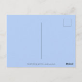 雪だるま墓地，彼の前に溶け，喪主，会葬者 ポストカード (裏面)