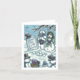 雪だるま墓地、彼の時間前に溶け空白のた カード