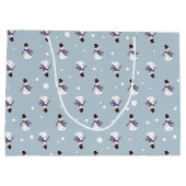 雪だるま大抱き枕 ラージペーパーバッグ (裏面)