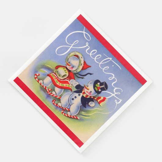 雪だるま夫妻からのクリスマス挨拶 (コーナー)