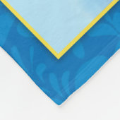 雪だるま家族のフリースブランケットの漫画 フリースブランケット (角)