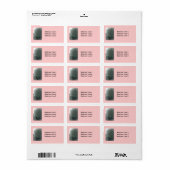 雪だるま式ブッシュラベル ラベル (フルシート)