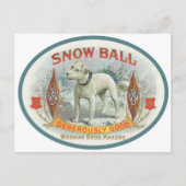 雪だるま式 ポストカード (正面)